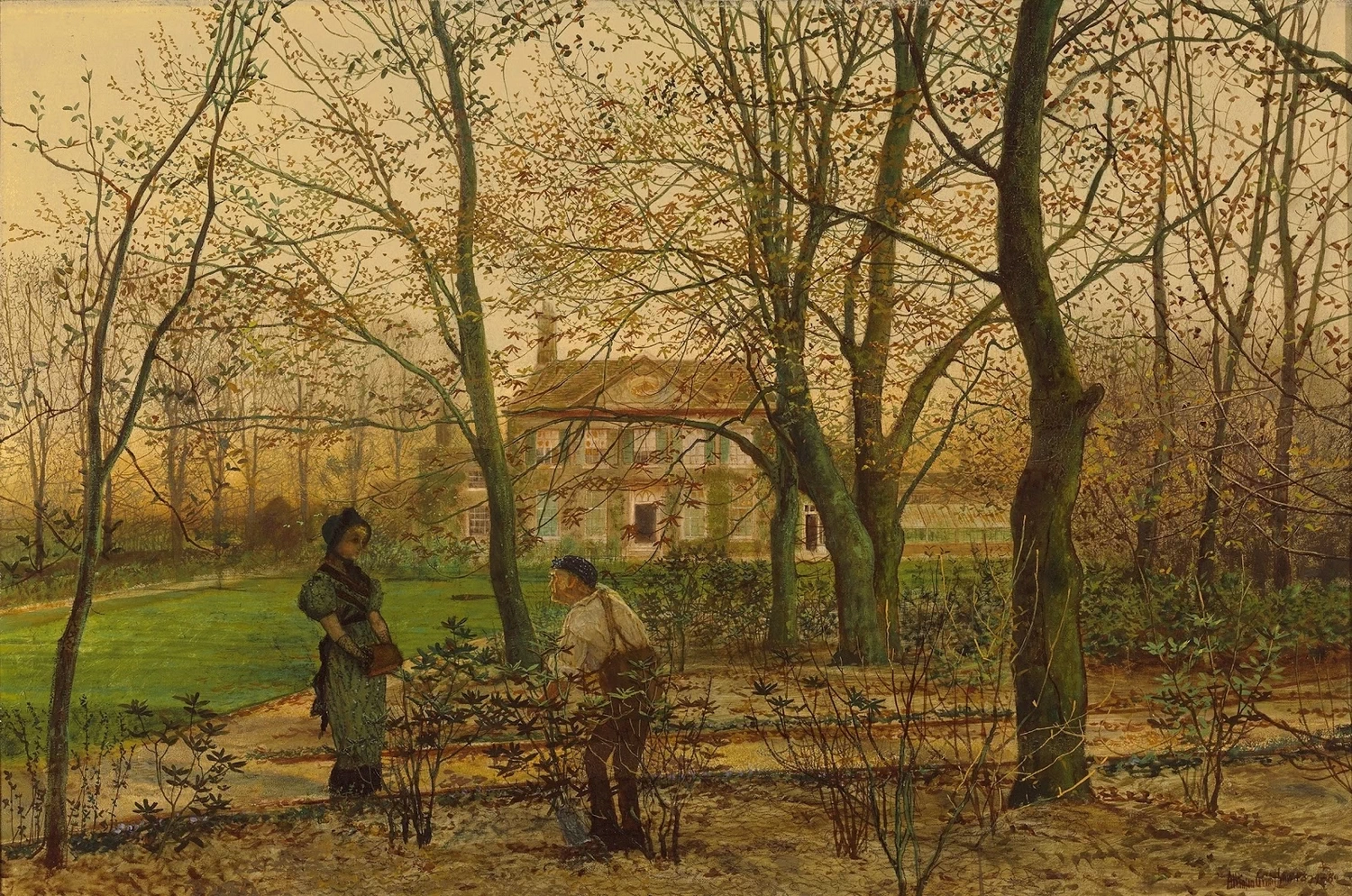 Giardino in autunno
